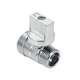 Кран шаровой AQUALINK МИНИ НР-НР хром 1/2"x3/4" флажок, фото 