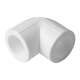 Угол полипропиленовый 90° 63 бел. AQUALINK, Диаметр трубы ППР: 63, фото , изображение 2