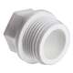Пробка резьбовая полипропиленовая 1/2" бел. VALTEC, Размер: 1/2", фото 