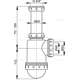 Сифон для мойки AlcaPlast A443-DN50/40, фото , изображение 2