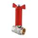 Кран шаровой VALTEC с удлиненным штоком 1/2" бабочка, фото 