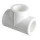 Тройник полипропиленовый  75 бел. VALTEC, Размер тройника ППР: 75, фото 